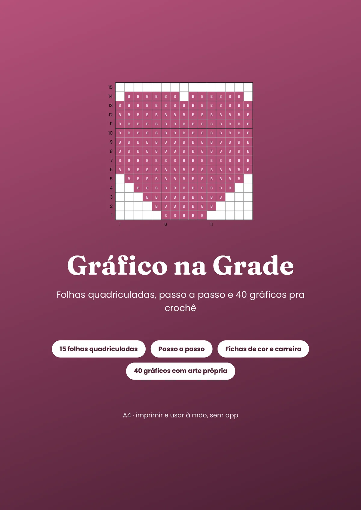Página real do PDF Gráfico na Grade: capa